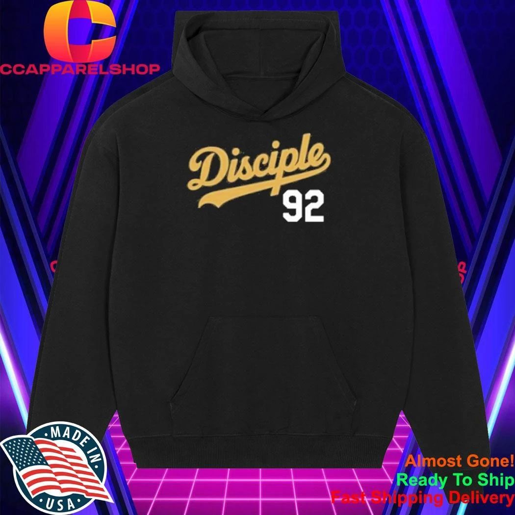 Disciple 92 Baseball Script Shirt