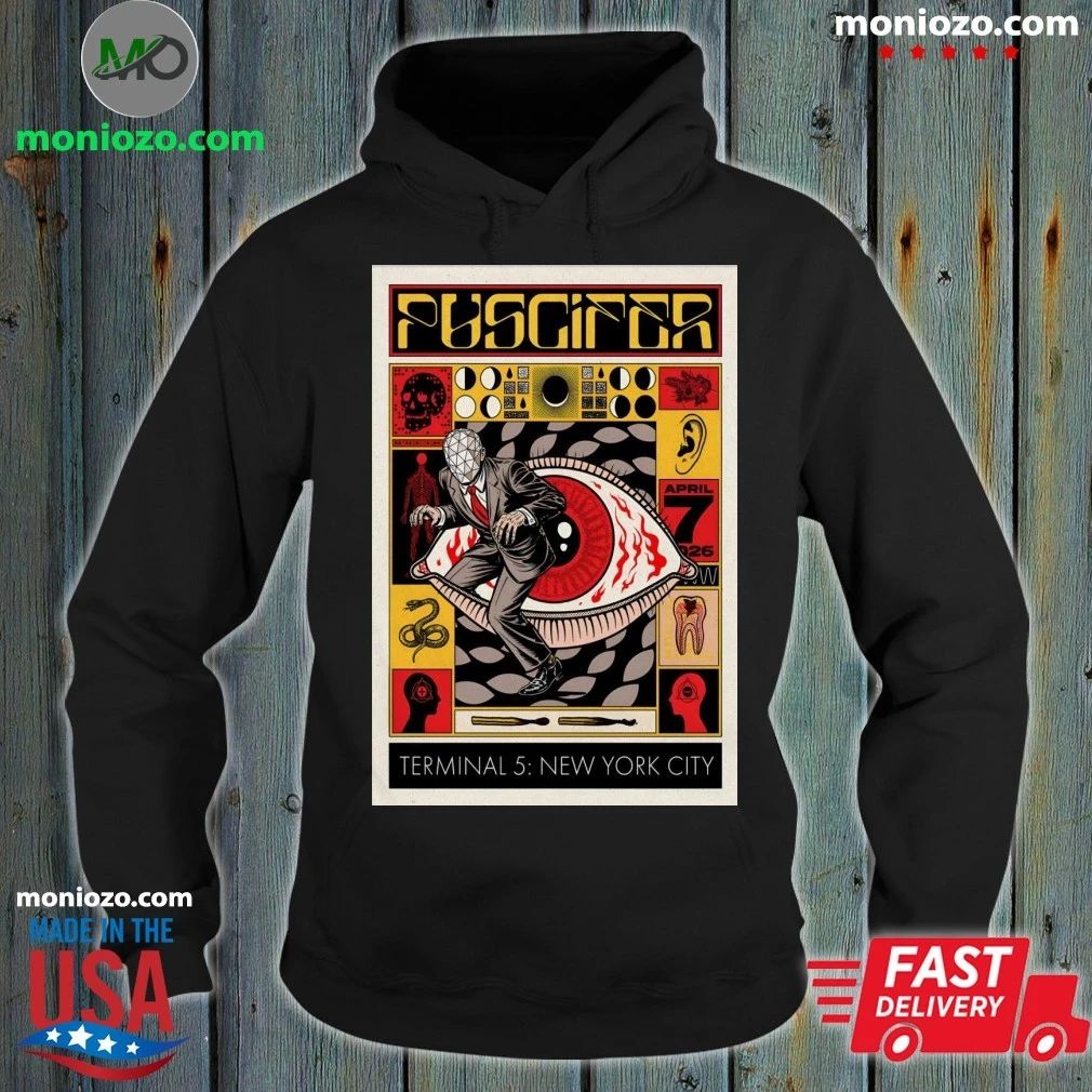 Puscifer April 7 2026 Terminal 5 in New York City Poster T-Edition For Fan Shirt