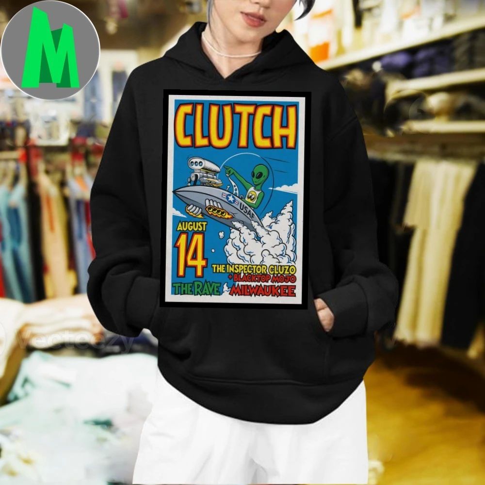 2025 Clutch Tour Milwaukee, WI Poster Shirt