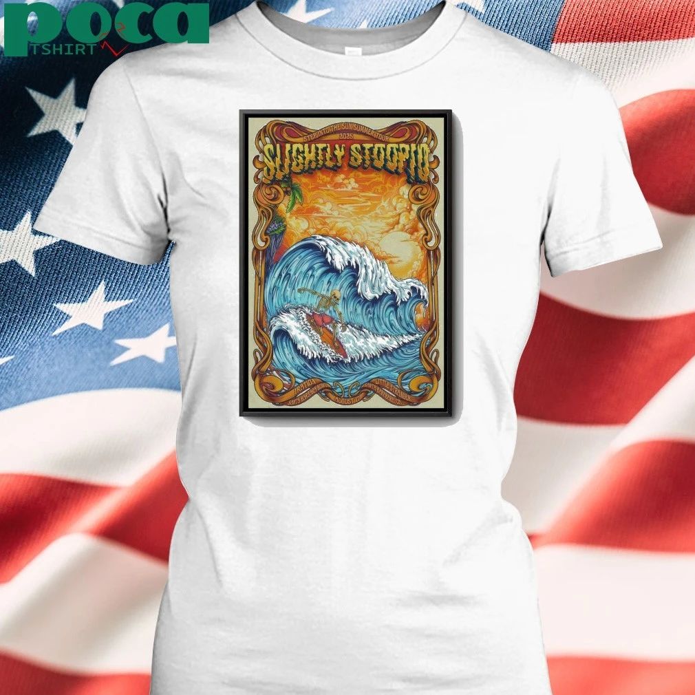 Slightly Stoopid Santa Barbara Bowl In Santa Barbara CA Aug 17 2025 Poster shirt
