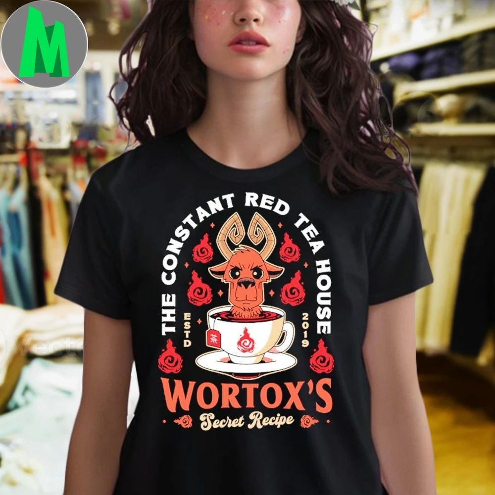 Wortox The Constant Red Tea Emblem Shirt