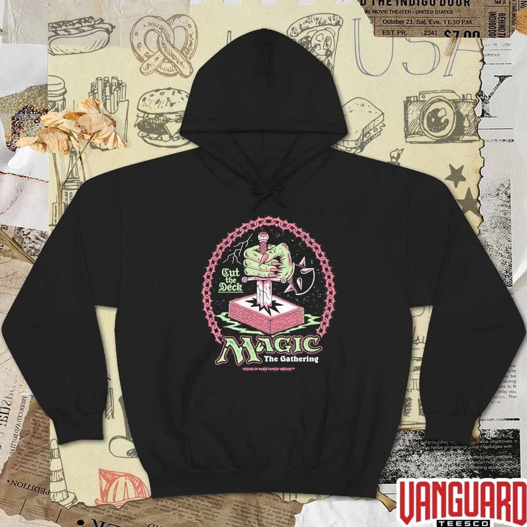 Magic The Gathering Cut The Deck Wizard Of Barge Fantasy Brigade t-shirt