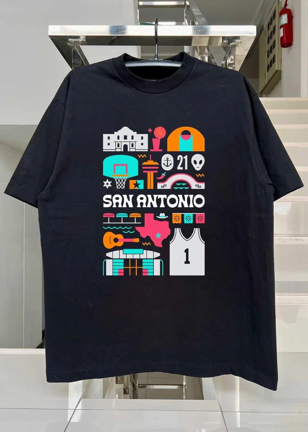 SA 21 San Antonio Spurs Shirt