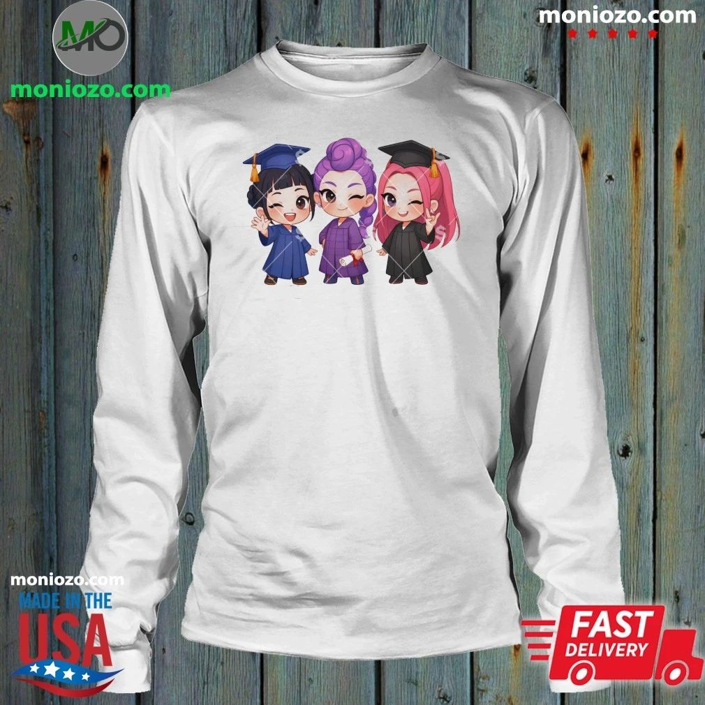 Original Chibi Kpop Huntrix Graduate Shirt