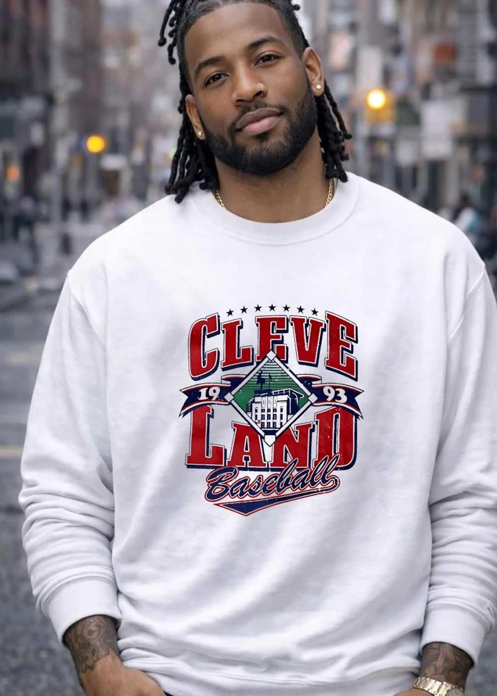 Cleveland Indians MLB CLEVE LAND BASEBALL 1993 shirt