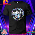 The Report Powered By Fleeeezeee Basketball Logo Shirt