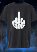 Offensive Gesture Fuck You Graphic T-Shirt