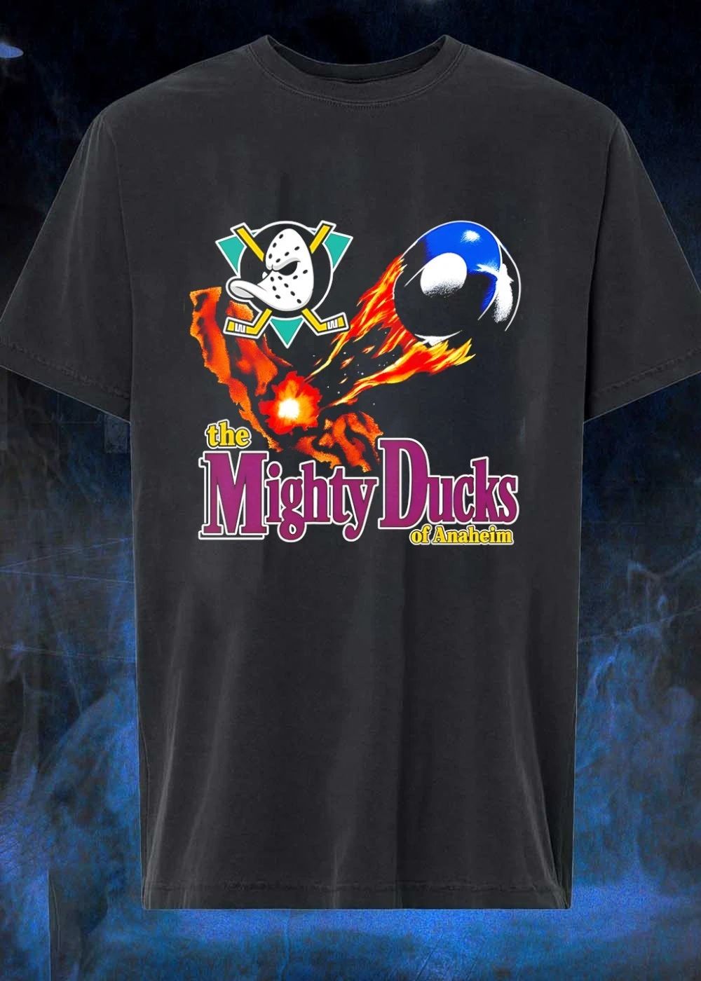 Mighty Ducks Apparel The Mighty Ducks of Anaheim Hockey Team T-Shirt