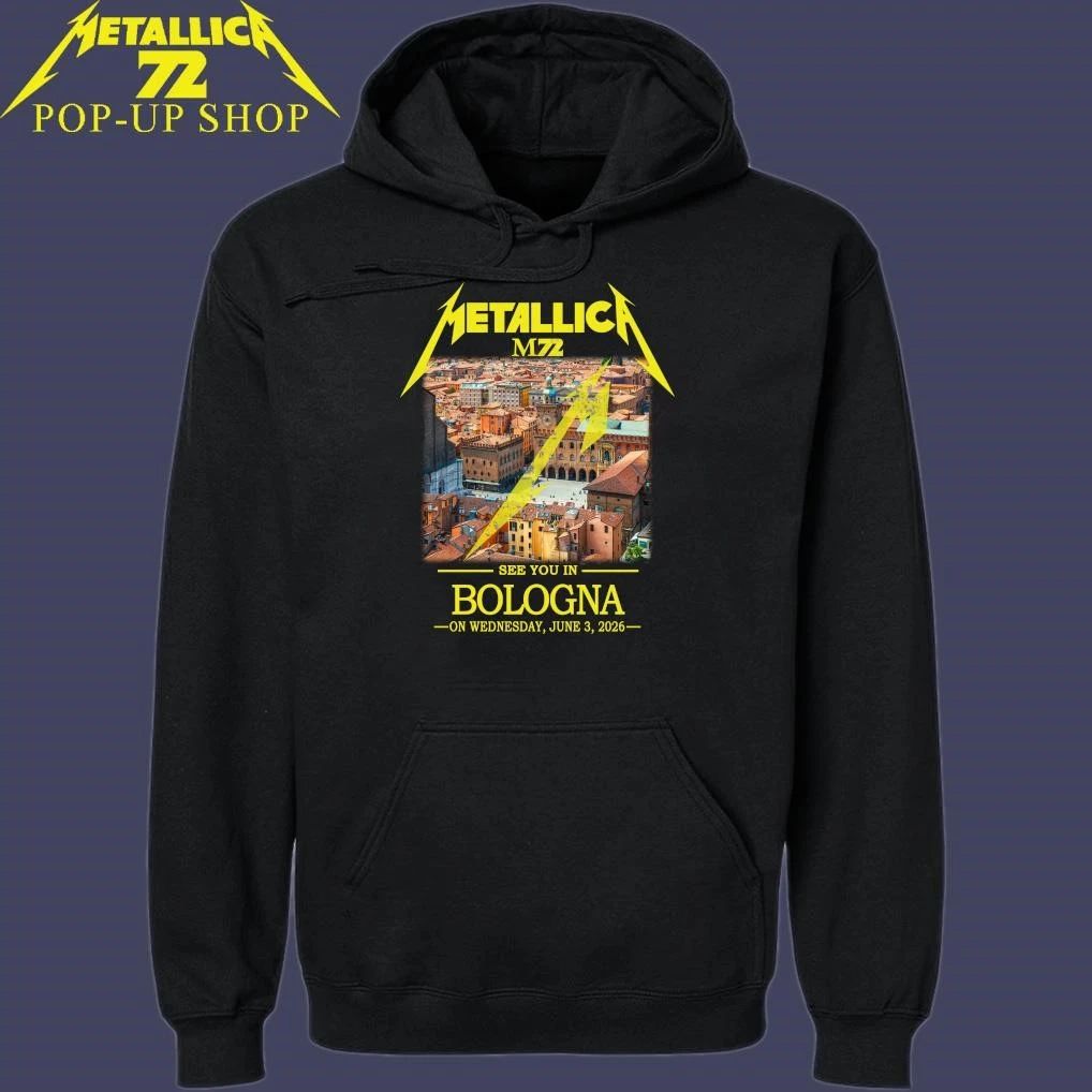 Metallica M72 See You In Bologna June 3, 2026 T-Shirt