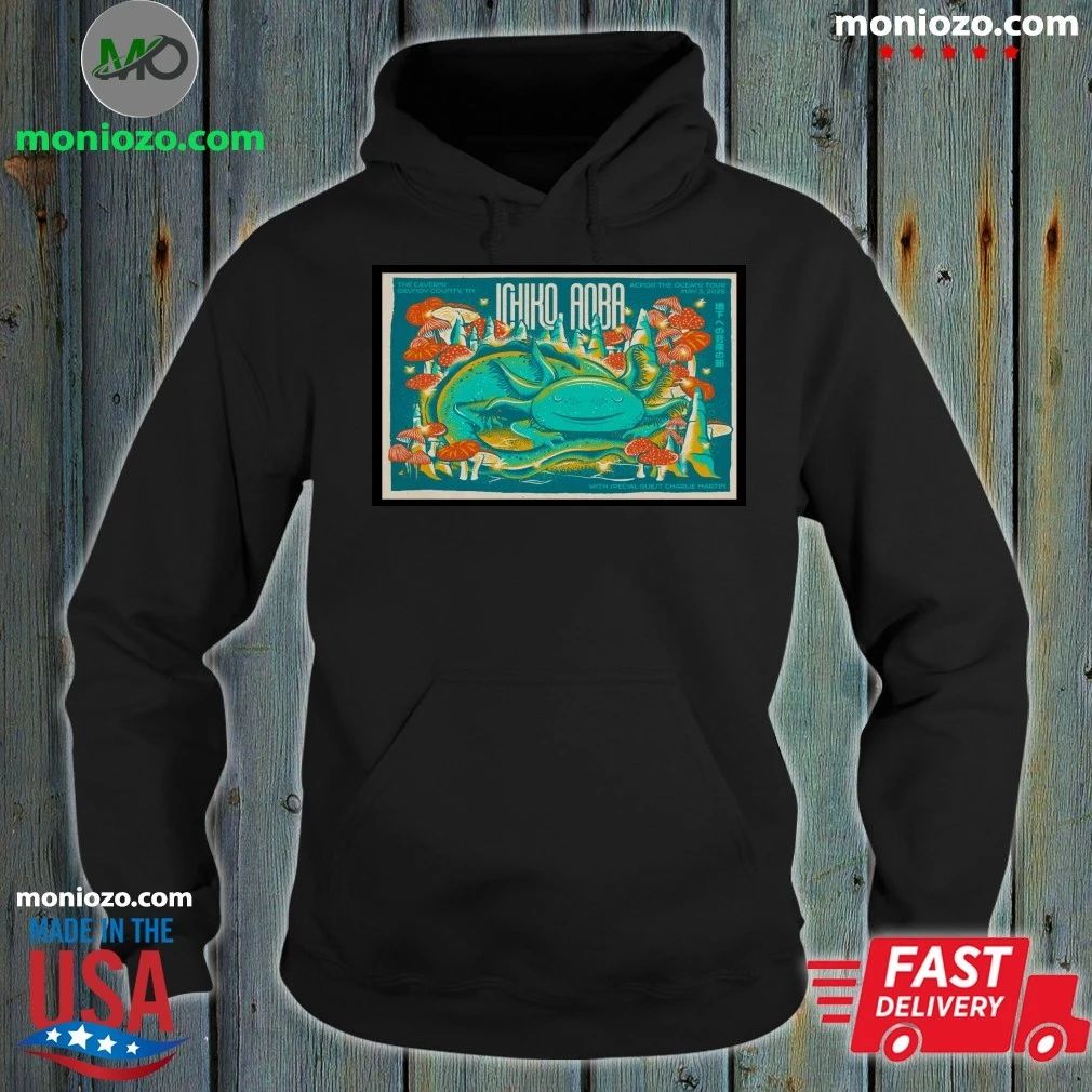 Original Ichiko Aoba in The Caverns Across The Oceans Tour 2026 Poster T-Shirt