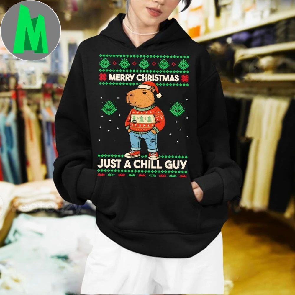Capy This Is My Christmas Capybara Cappy Holidays Xmas Capy Shirt