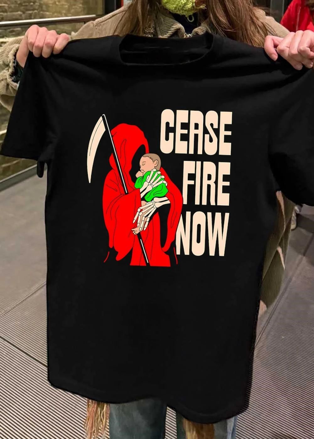 Death ceasefire now shirt
