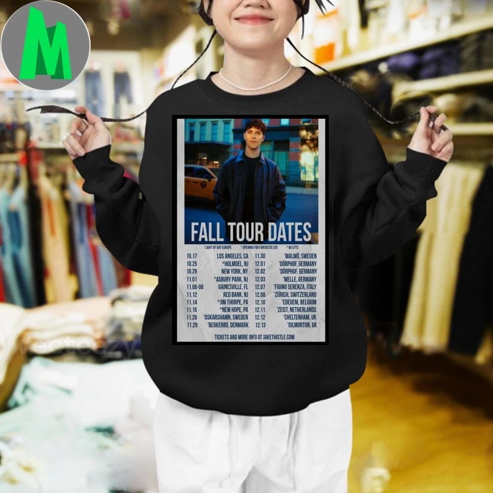 Jake Thistle Fall Tour 2025 Poster Shirt