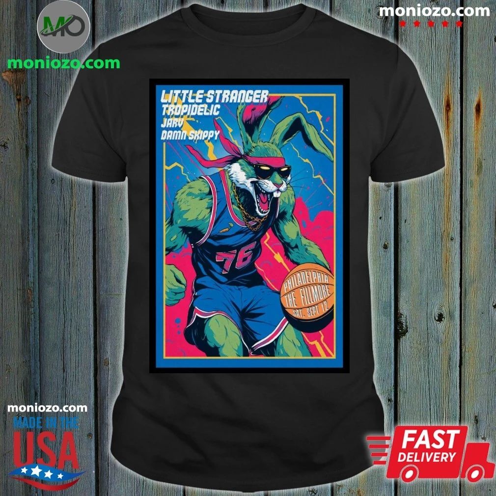 Little Stranger with Tropidelic, Jarv, and Damn Skippy in Philadelphia, Sep 12, 2026 Poster T-Shirt
