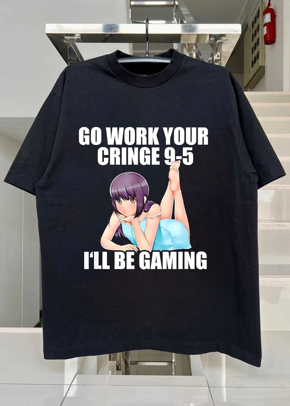 Go Work Your Cringe 9-5 I’ll Be Gaming Meme shirt