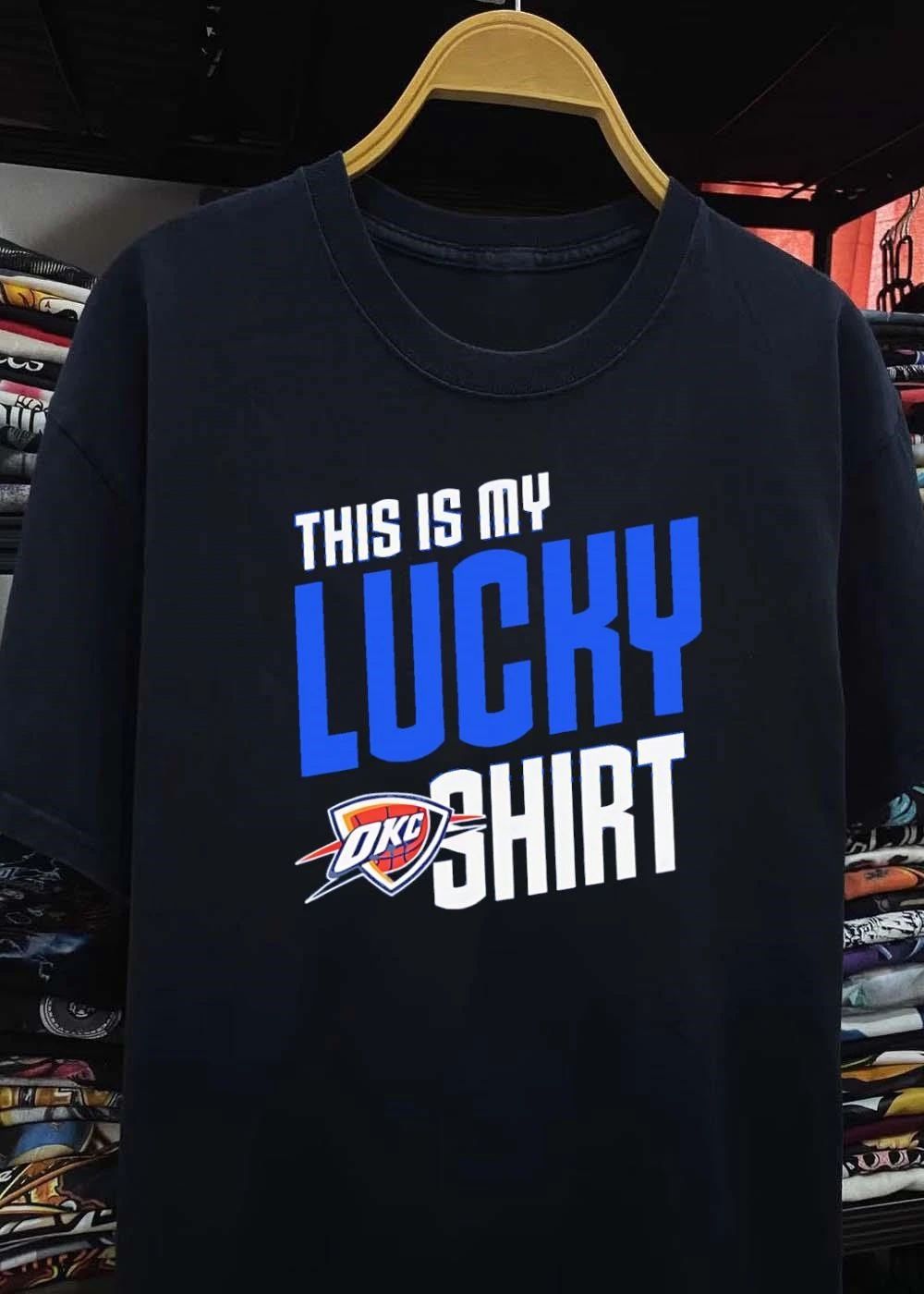 Lucky Fan Apparel This Is My Lucky OKC Thunder T-Shirt