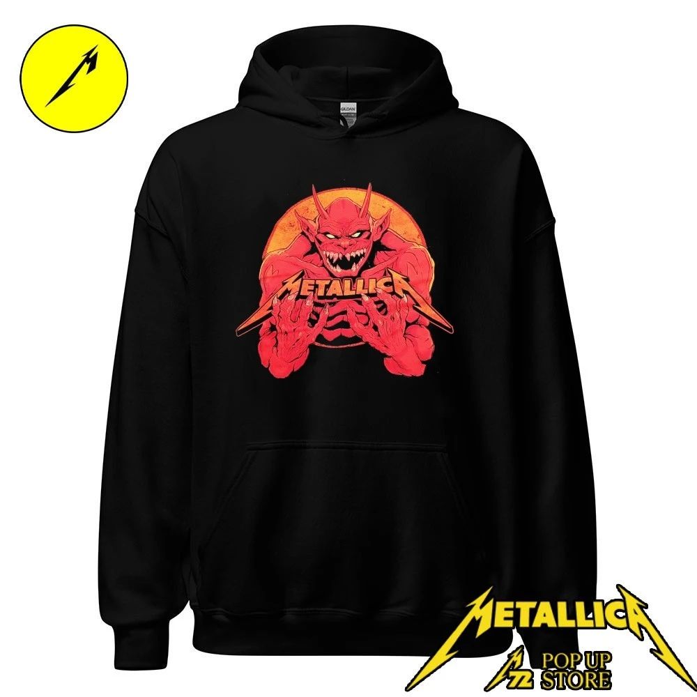 Metallica Pop-Up Shop M72 European World Tour 2026 Jump in the Fire Shirt