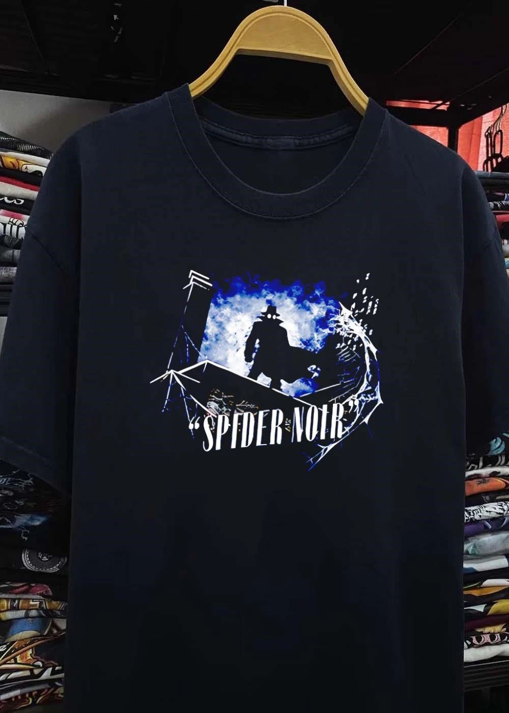 Spider-Man Silhouette Rooftop Spider Noir T-Shirt