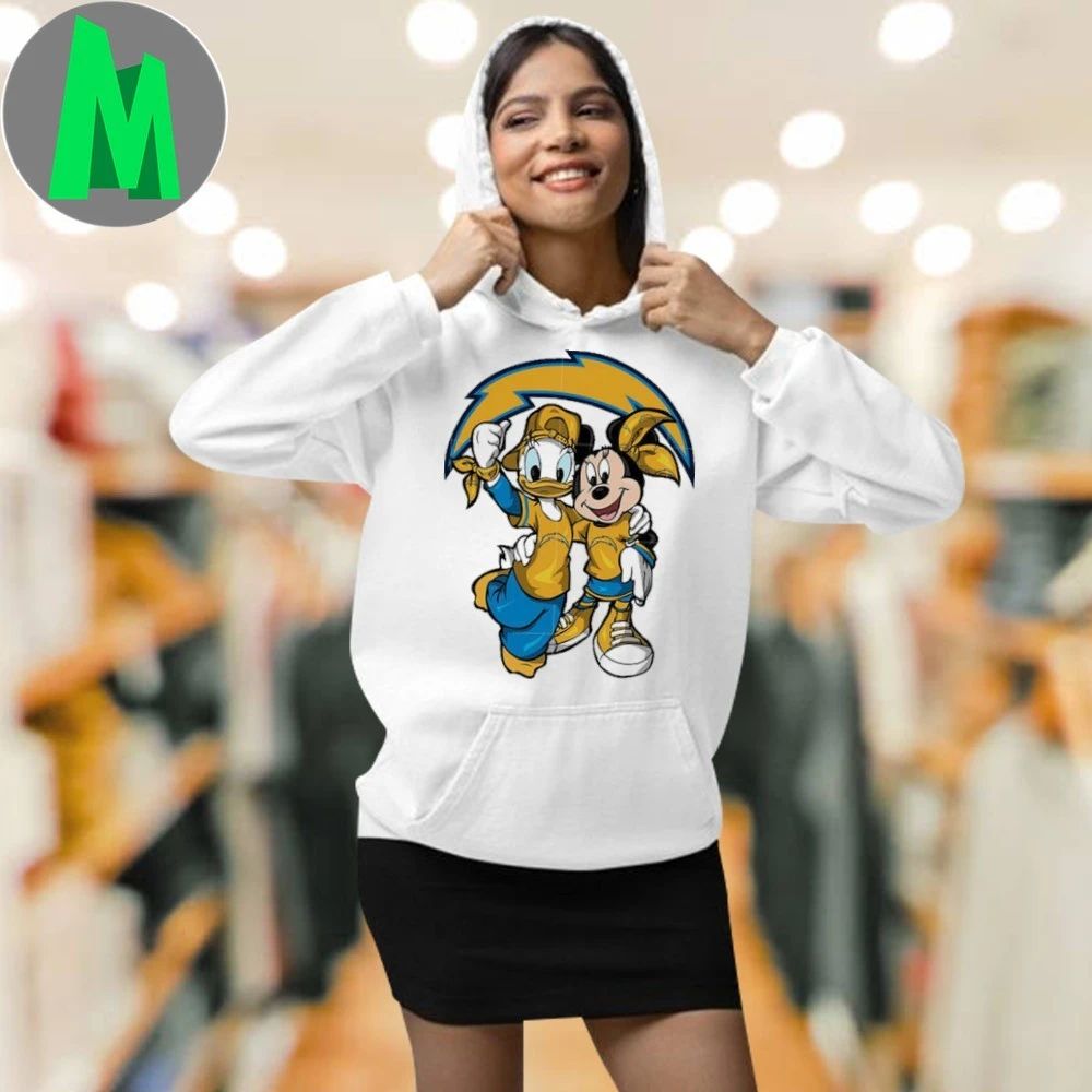 Daisy Minnie Los Angeles Chargers Logo 2025 Shirt
