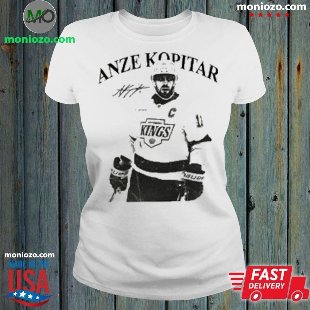 Original Angeles Kings Anze Kopitar Signature Shirt