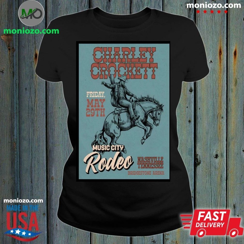 Charley Crockett In Nashville TN On May 29 2026 Poster Shirt