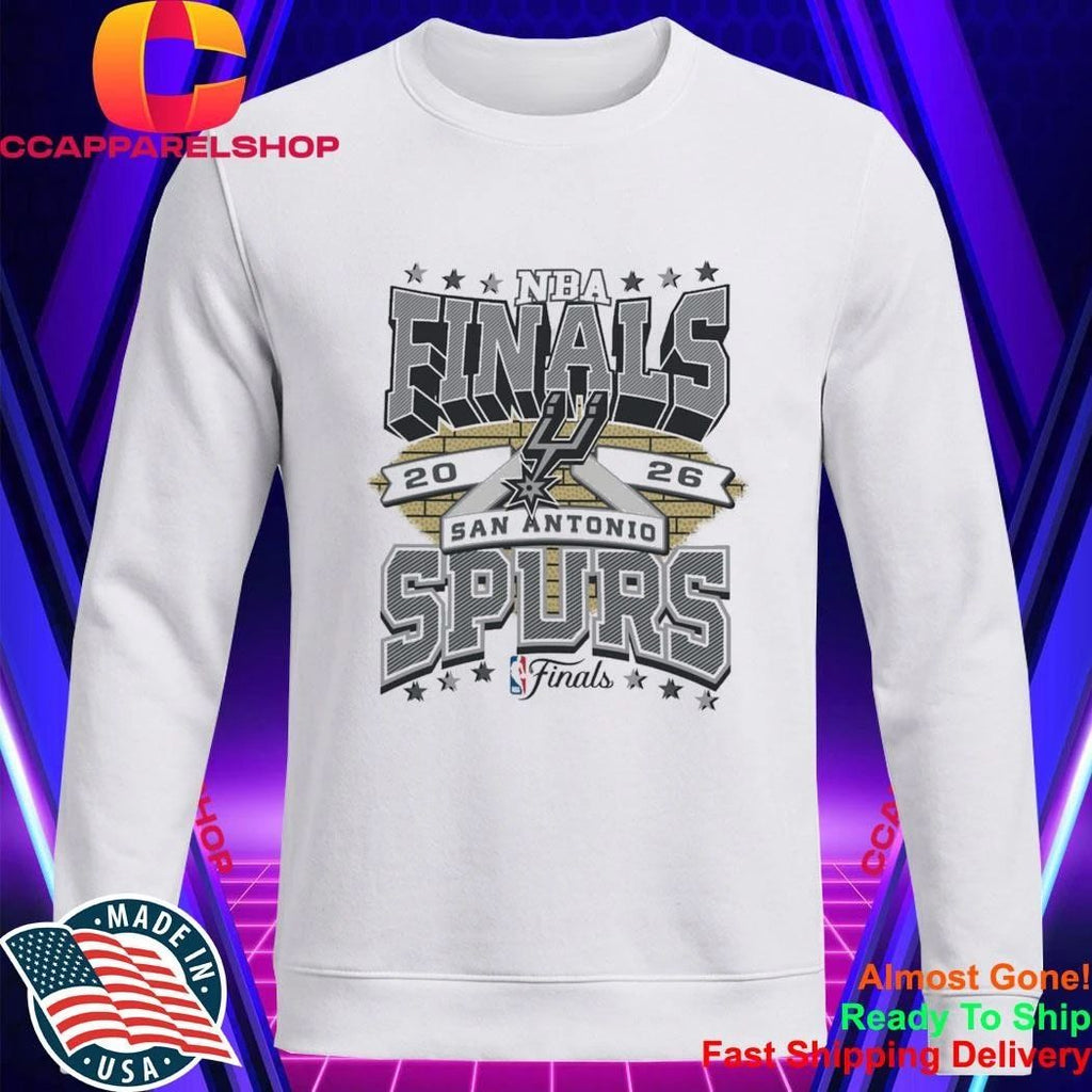 San Antonio Spurs ’47 Brand 2026 NBA Finals Court Franklin Shirt