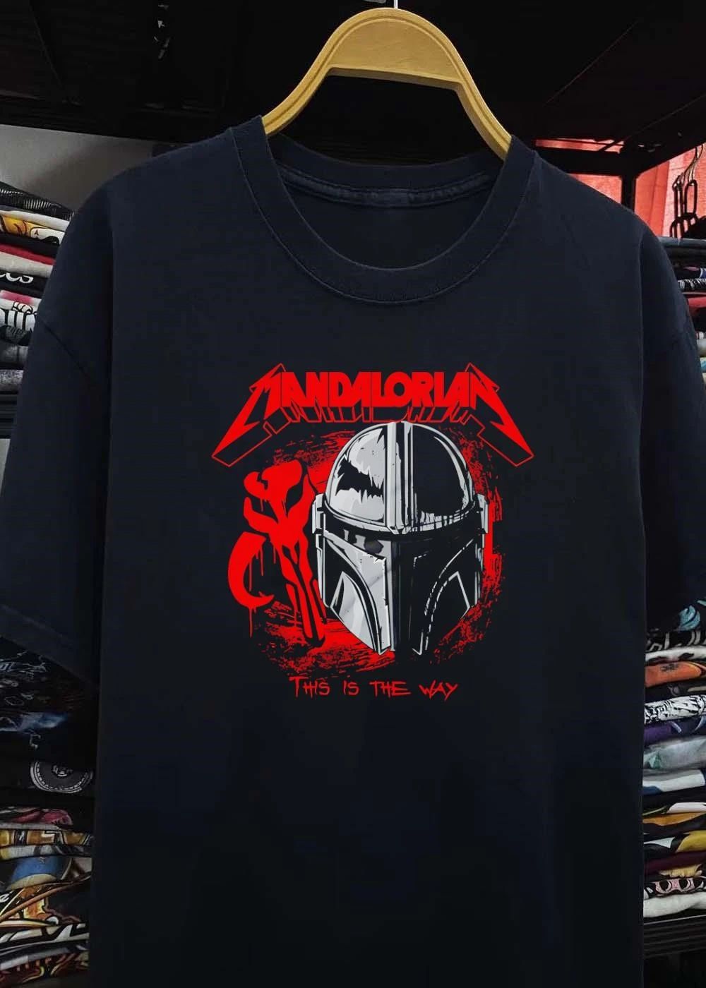 Mandalorian Metal Style This Is The Way T-Shirt