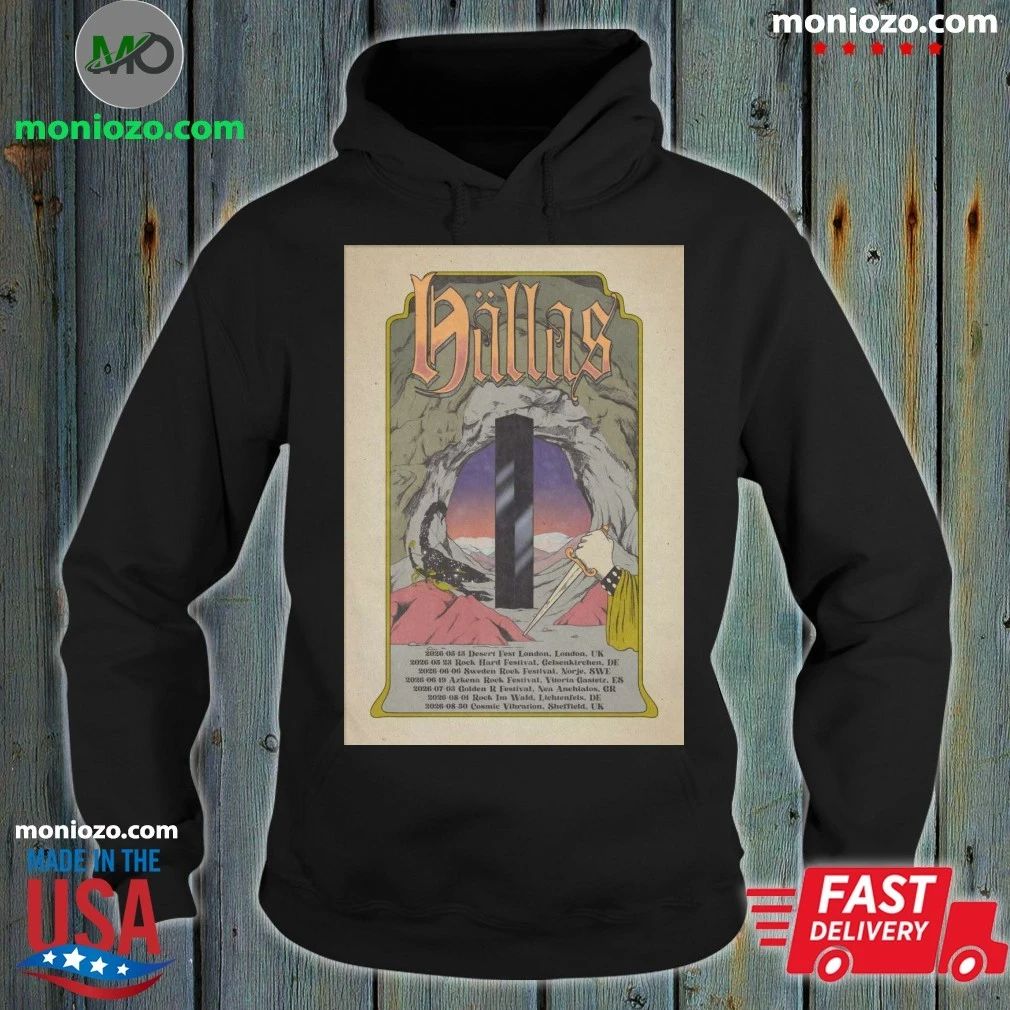 Hällas Festival 2026 Summer Poster Shirt