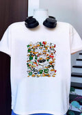 Group of Ducks Wearing Mexico Soccer Jerseys T-Shirt