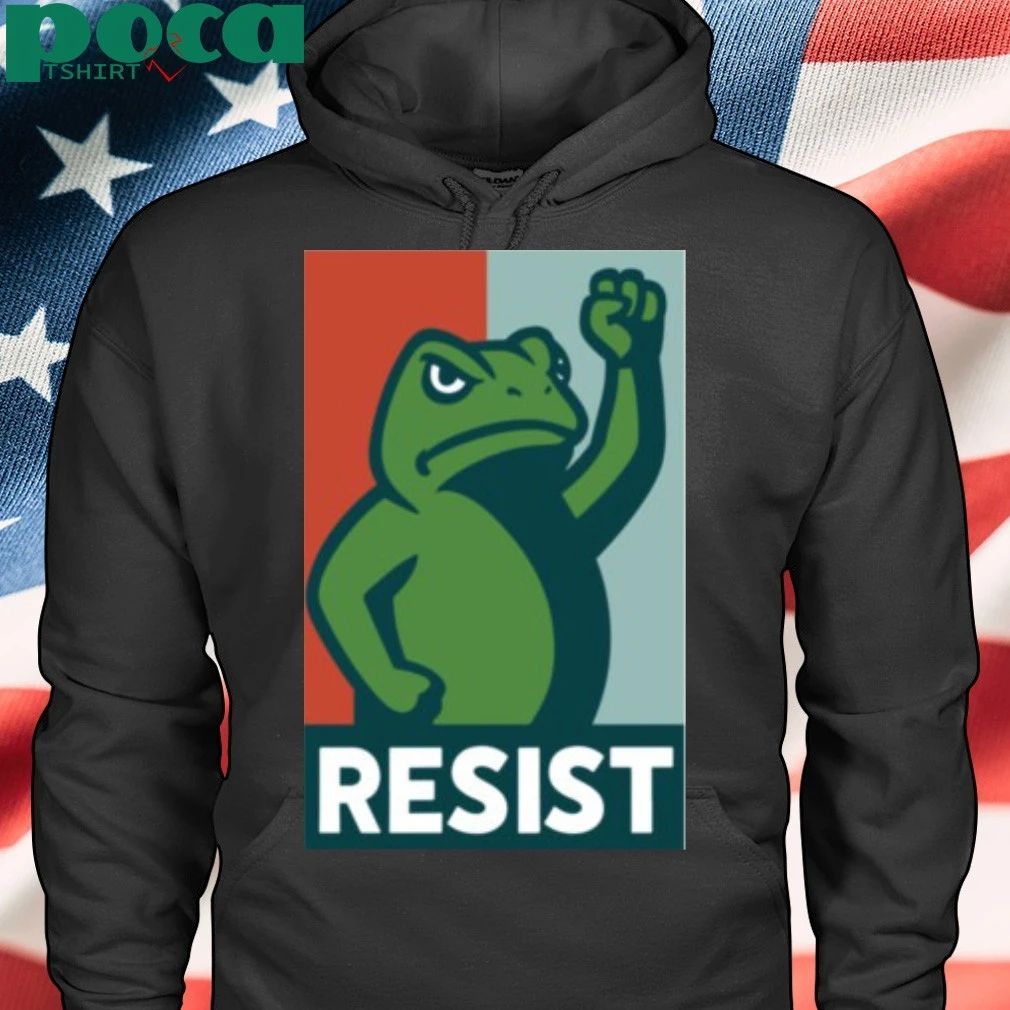 Resist Frog Protest Portland – Subtle Anti Trump T-Shirt