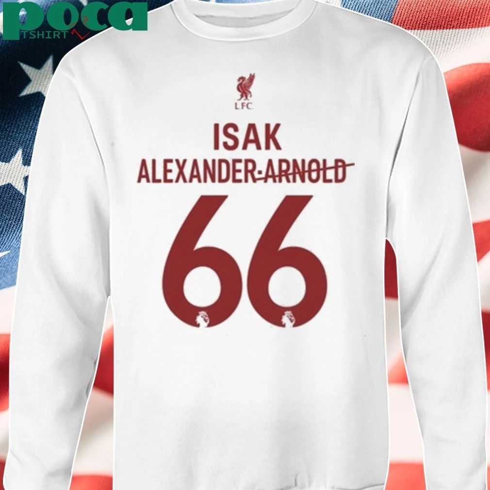 Alexander Arnold Isak Liverpool Football Shirt