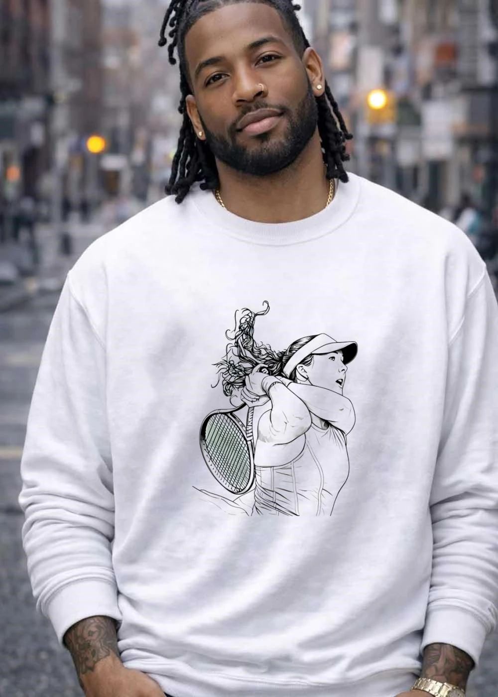 Tennis Player Backhand Swing Wilson T-Shirt