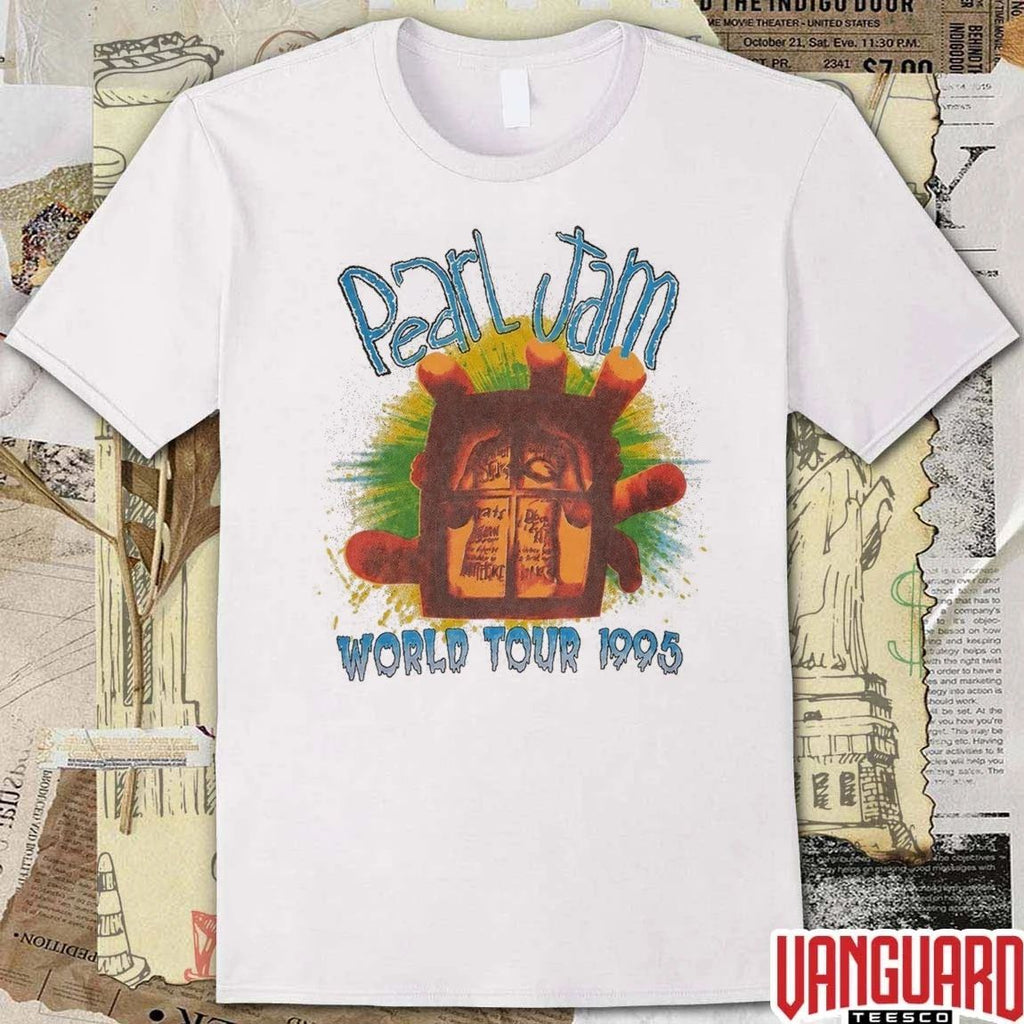 PJ Tucker Pearl Jam 1995 World Tour NBA Basketball Sneaker Culture t-shirt