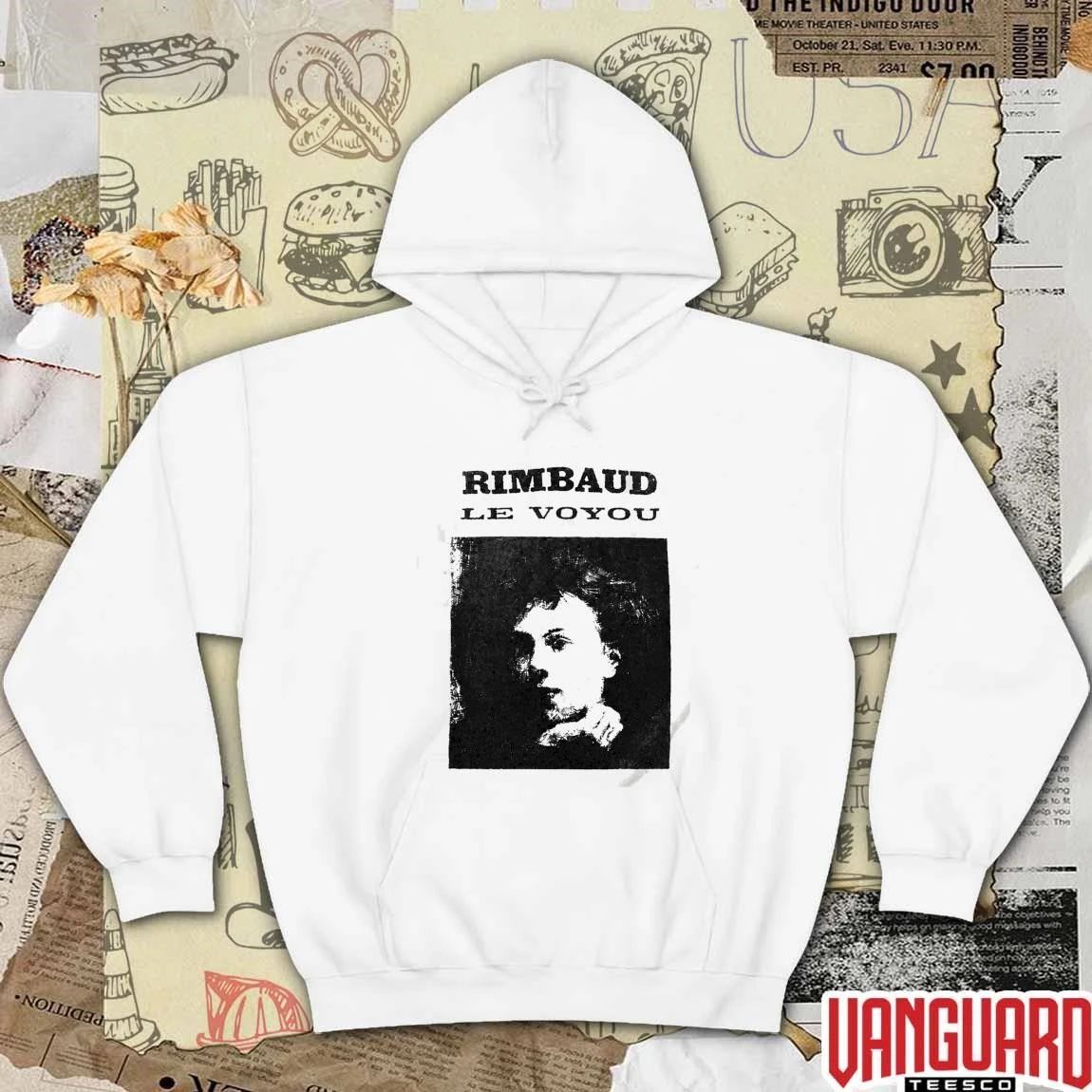 Dua Lipa Rimbaud Le Voyou French Poetry 2026 Pop Music t-shirt