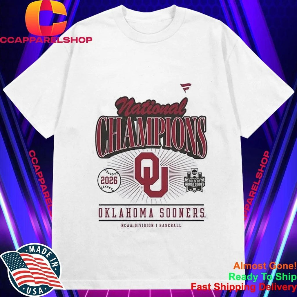 OU Baseball National Championship 2026 Shirt