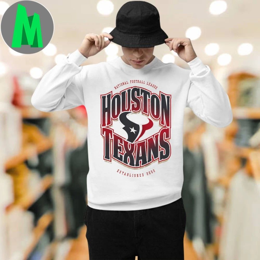 Original Houston Texans Outerstuff Youth Huddle Logo Shirt
