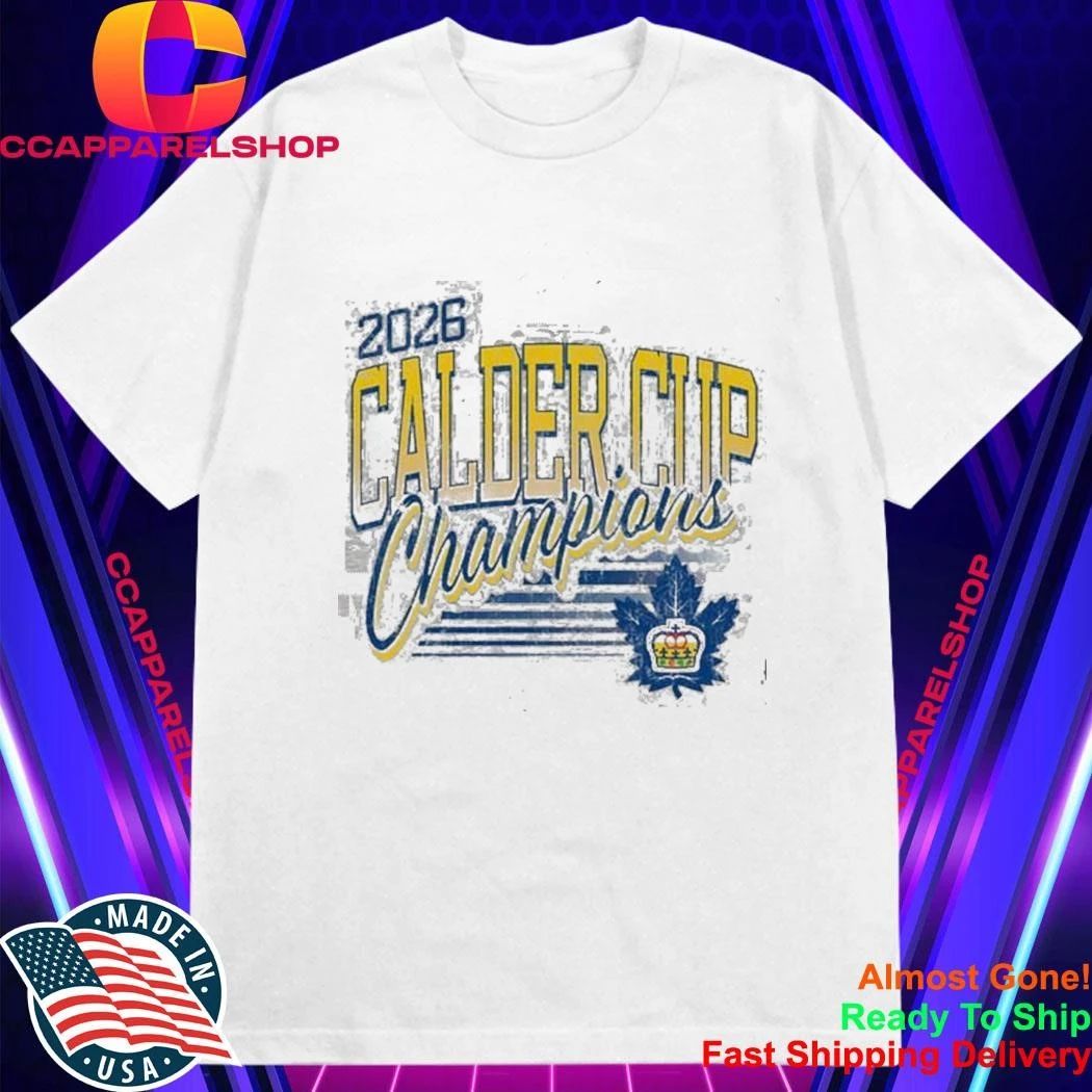 Toronto Marlies Merch 2026 Calder Cup Champs Roster Shirt