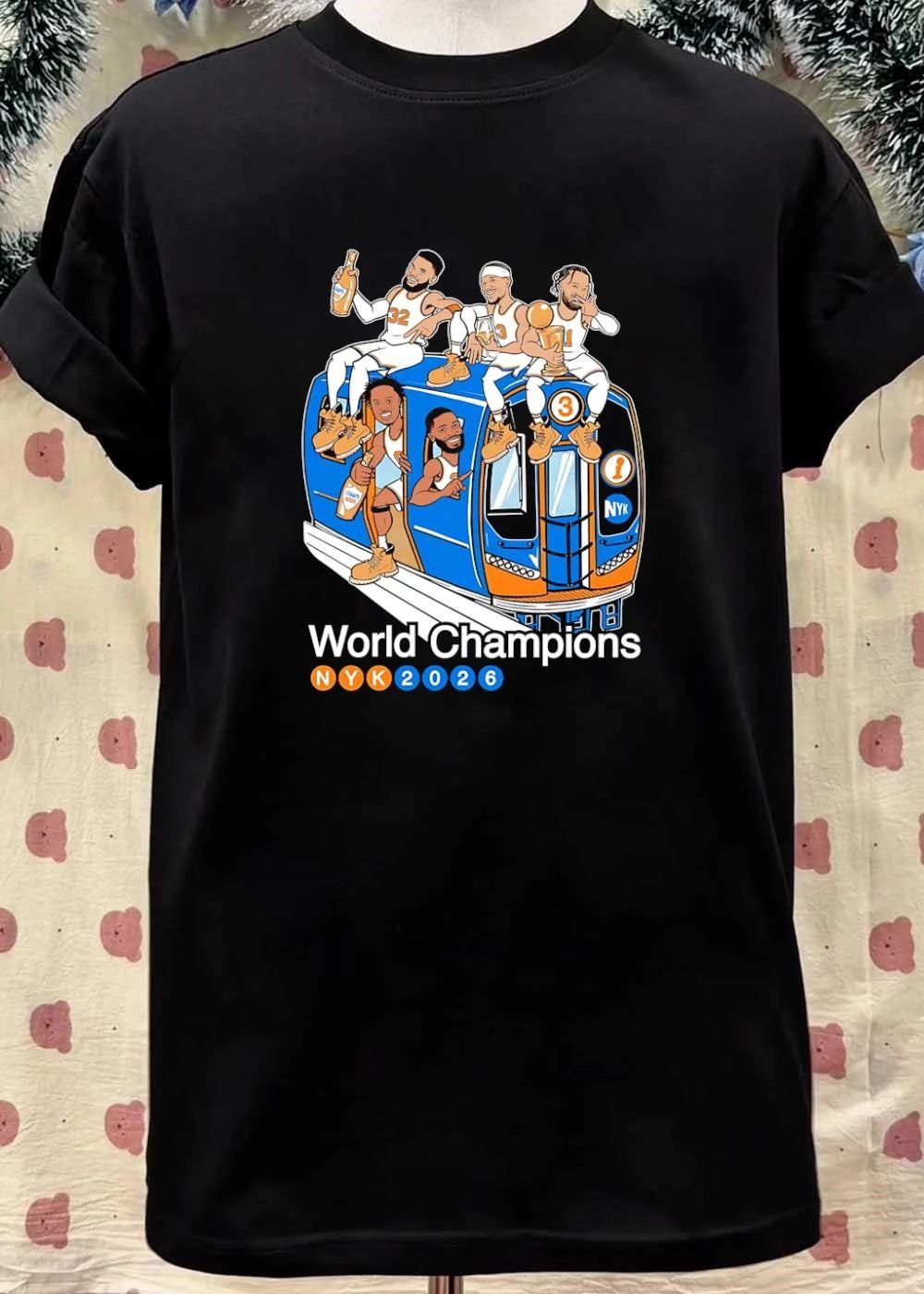 NYK World Champions 2026 Knicks T-Shirt