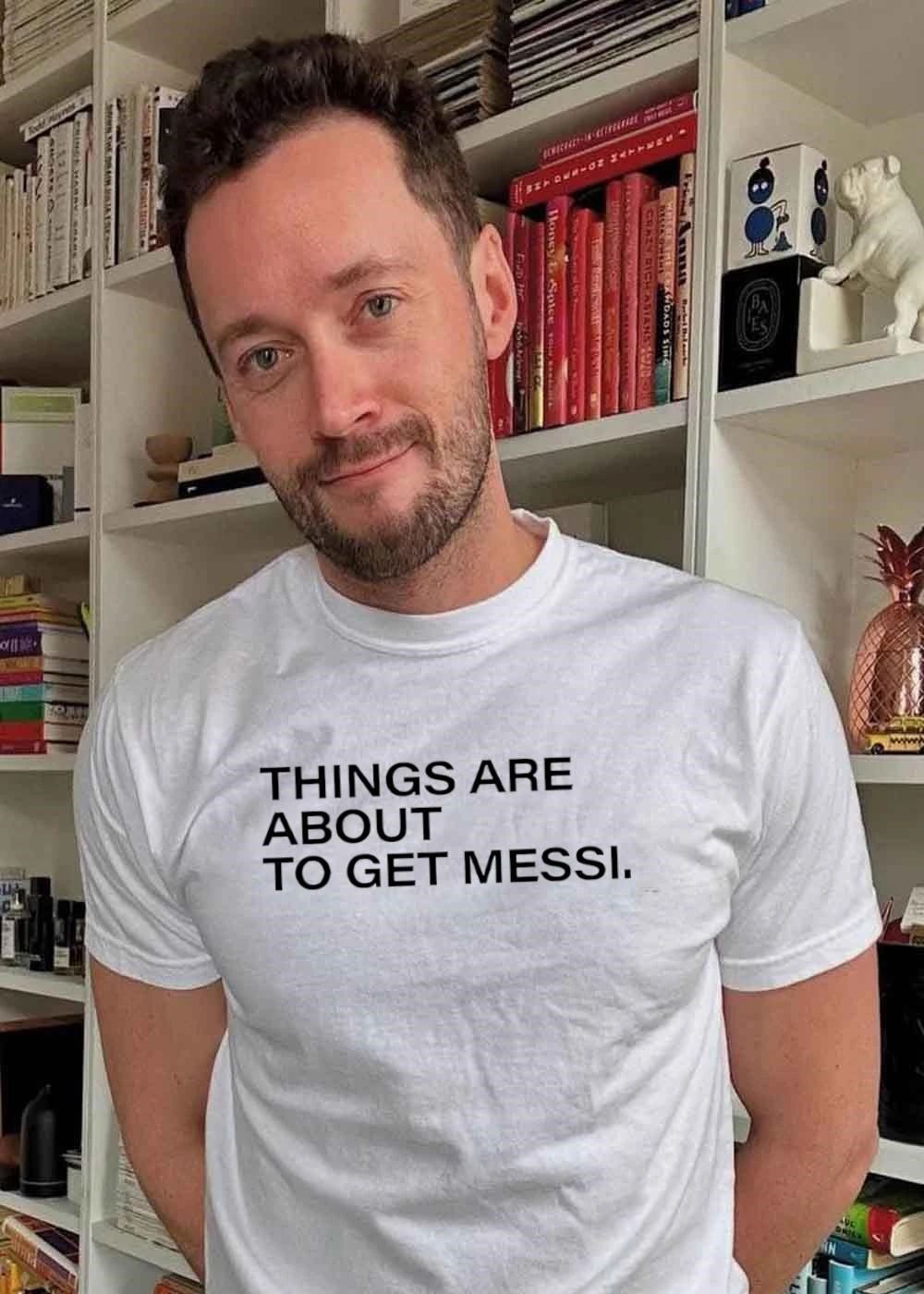 New Things are about to get Messi Soccer T-Shirt