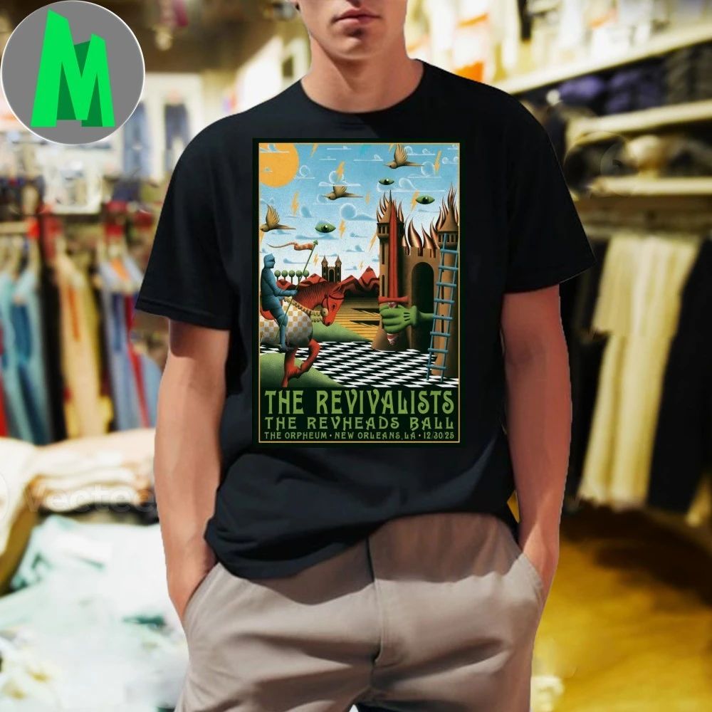 The Revivalists Orpheum Theater New Orleans LA Dec 30 2025 Poster Shirt