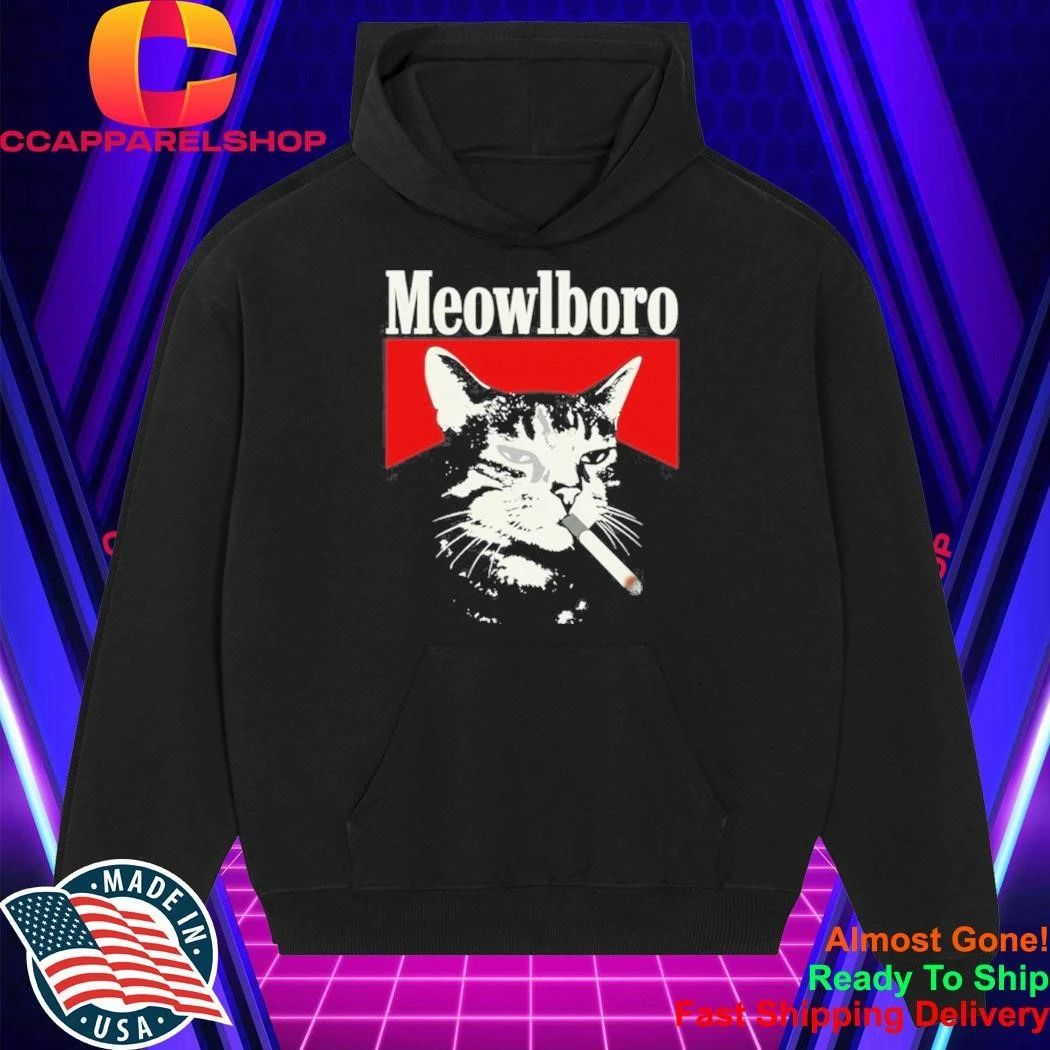 Meowlboro Smoking Meow Cat Shirt