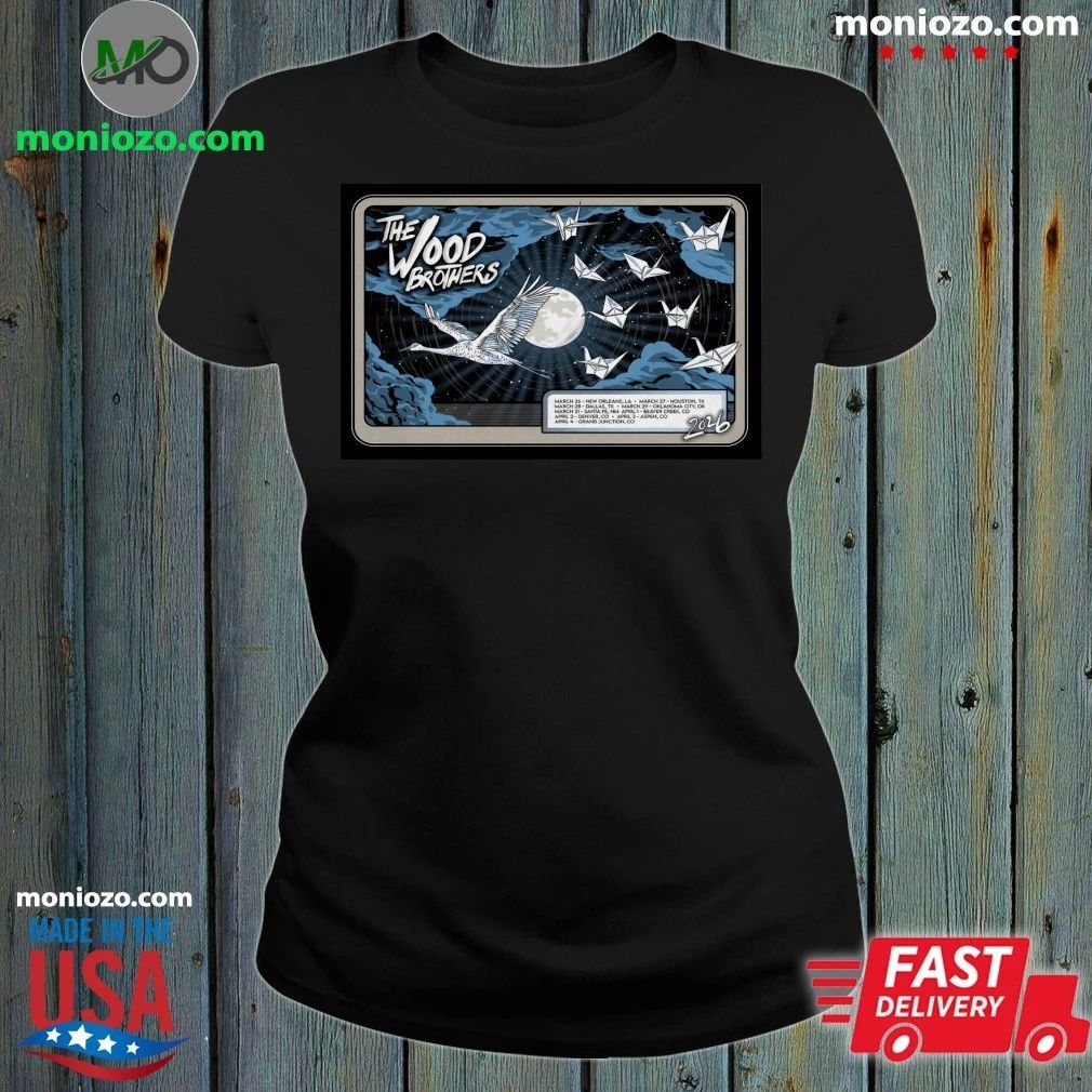 Original The Wood Brothers Grand Junction CO 4 4 2026 Poster T-Shirt – Best Gift for Music Fans