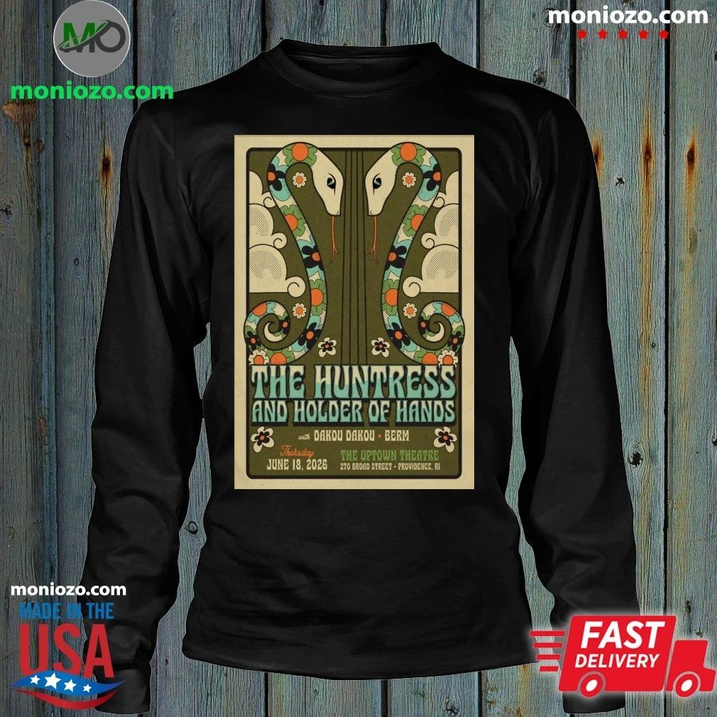 Original The Huntress And Holder Of Hands In Providence RI On June 18 2026 Poster Shirt