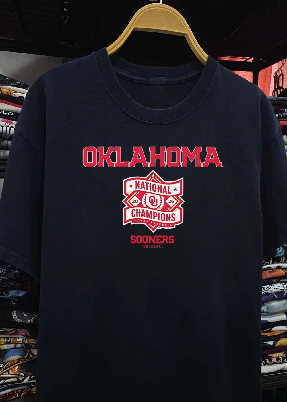 Oklahoma Sooners Baseball National Champions 2026 NCAA shirt