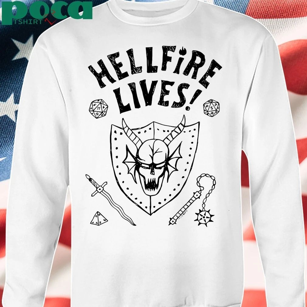 Stranger Thing 5 Hellfire Lives T-shirt