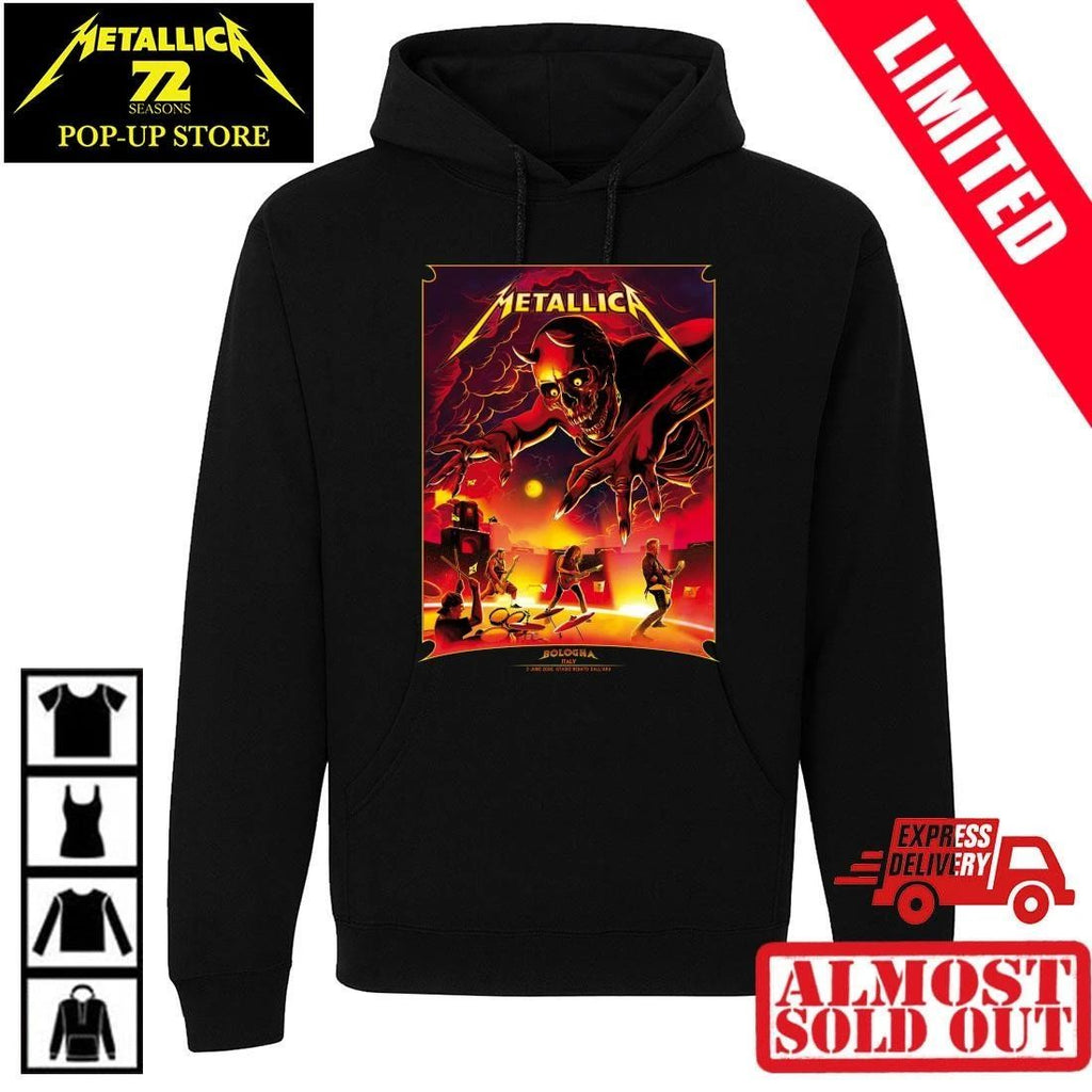 Metallica M72 Bologna Italy 2026 Nino Cammarata Demon T-Shirt