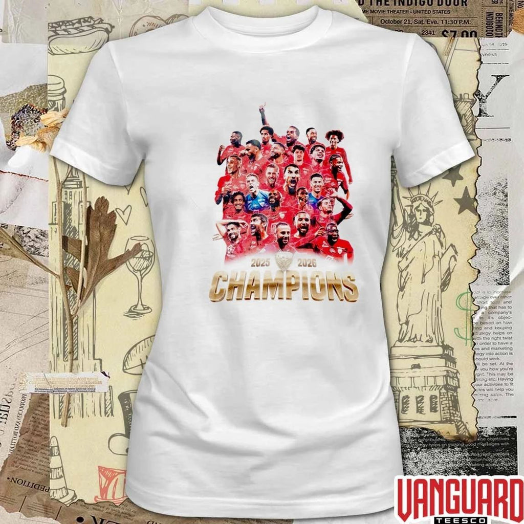 Dijon FCO Football Club Pop Up Shop Tees 2025-26 Champions Season t-shirt