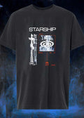 Service to Earth Orbit Moon Mars and Beyond SpaceX Starship shirt