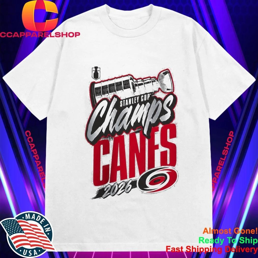 Hurricanes 2026 Stanley Cup Champions Locker Room Shirt