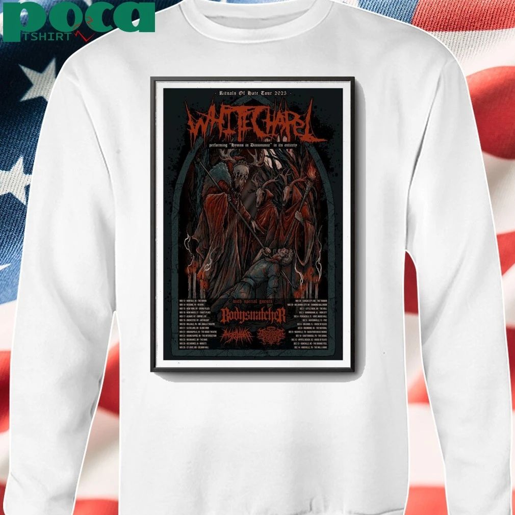 Whitechapel Tour Nov + Dec 2025 Poster shirt
